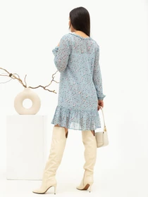 Сукні ISSA Plus модель SA-452_lightblue Фото