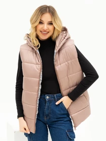 Куртки и дубленки ISSA Plus модель SA-442_beige Фото