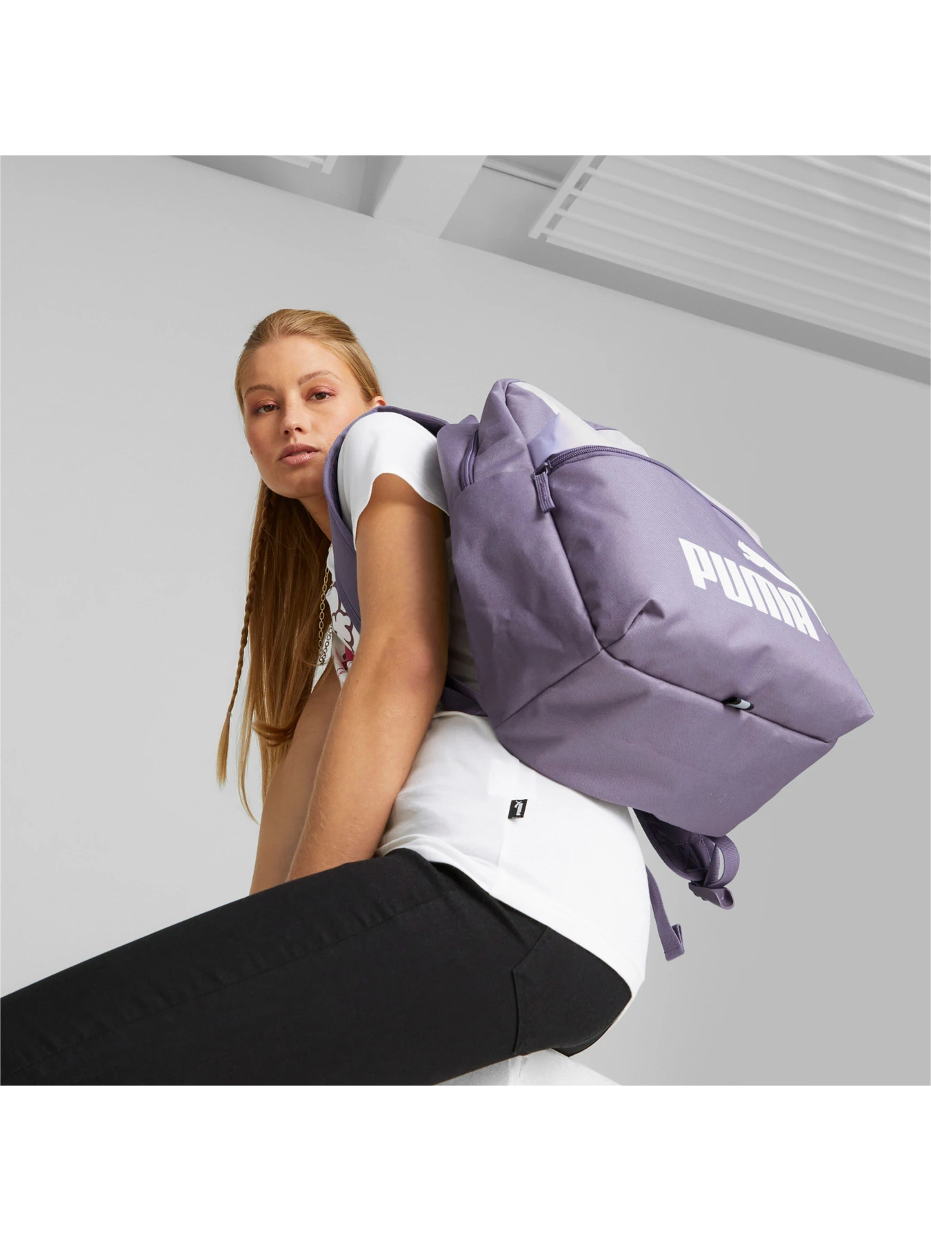 Рюкзаки PUMA Phase Blocking Backpack модель 078962 Фото