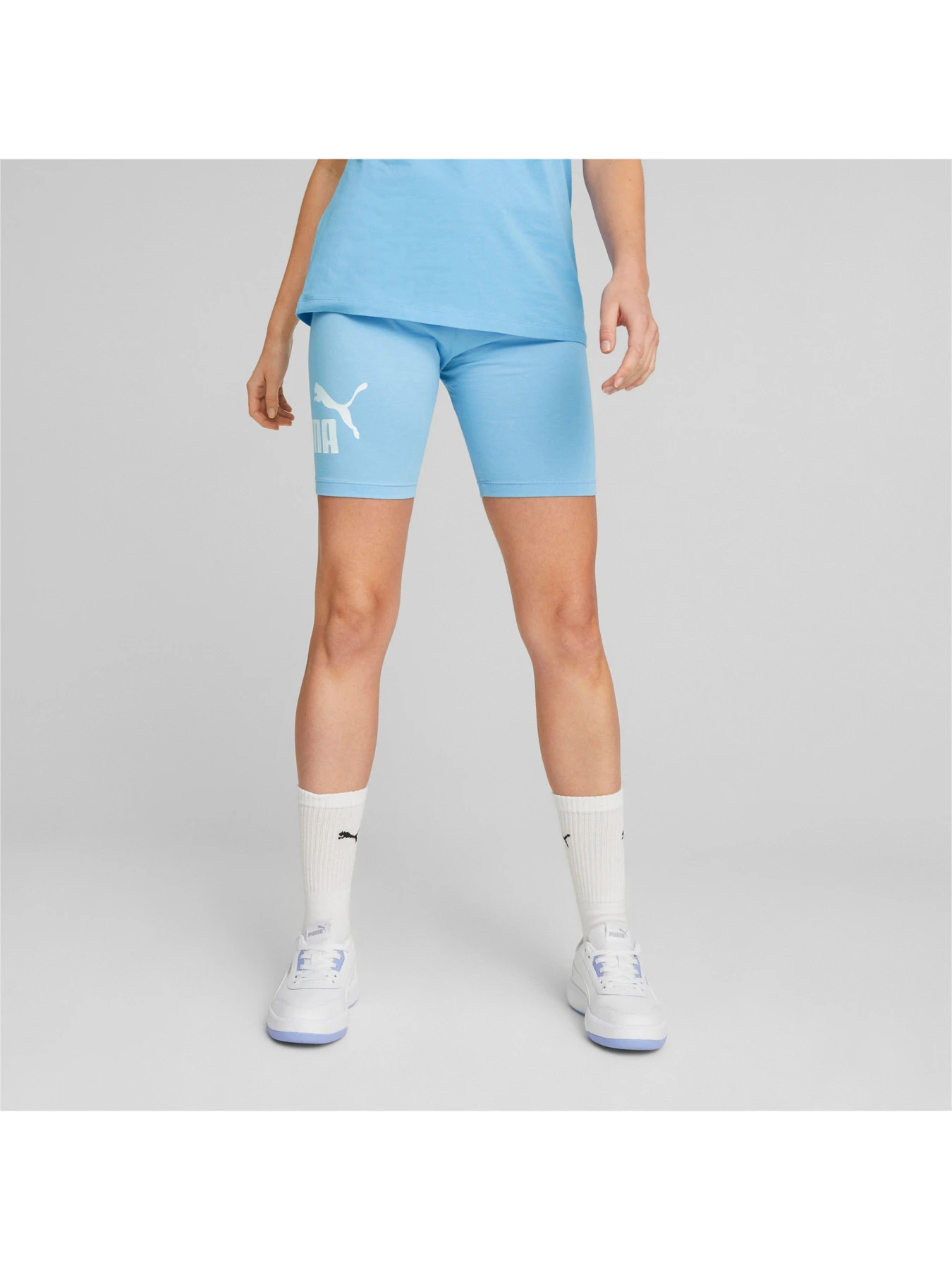 Шорты PUMA Ess Logo Short Leggings модель 848347 Шорты PUMA Ess Logo Short Leggings модель 848347 Фото