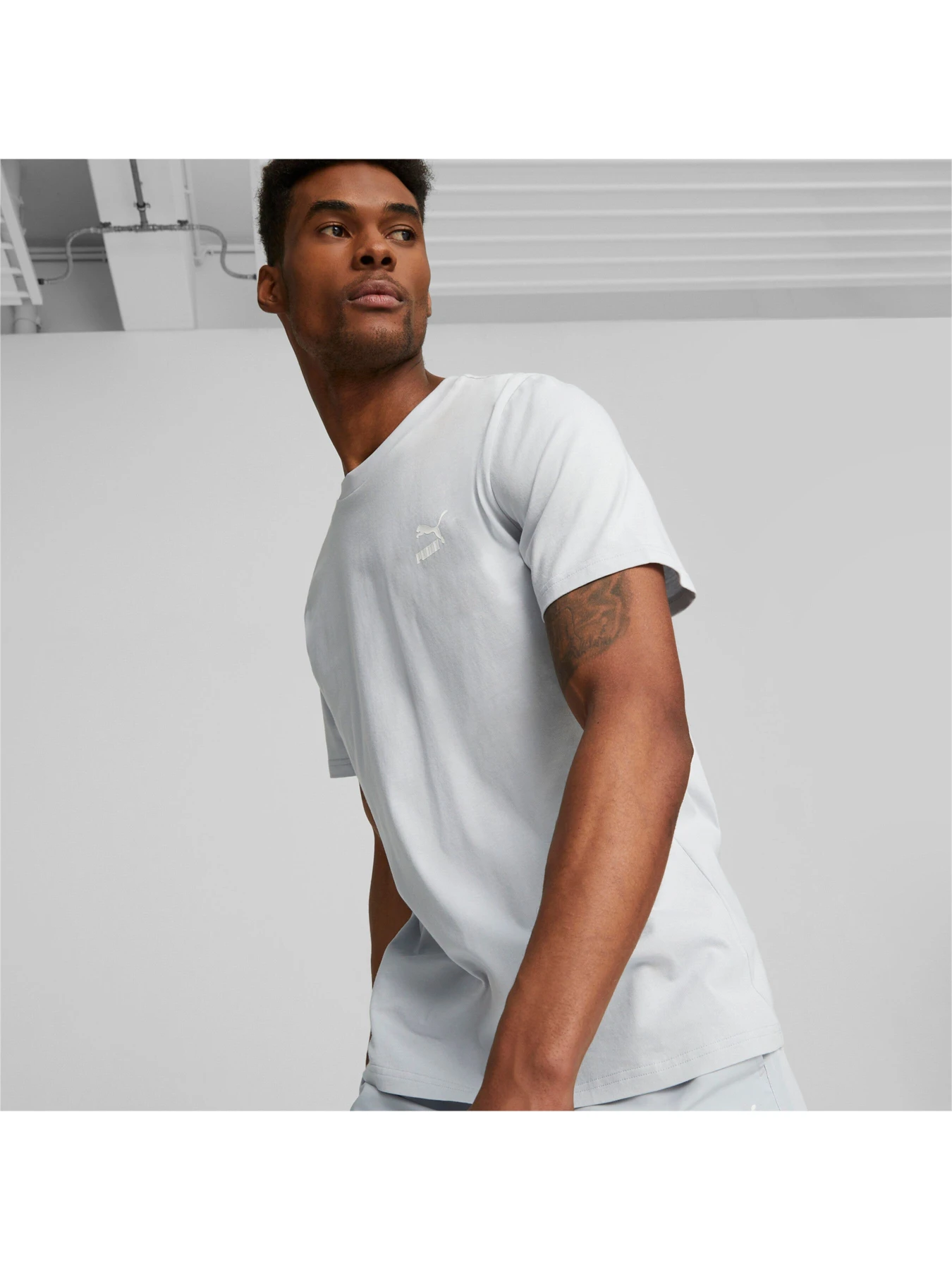 Футболки и поло PUMA Classics Small Logo Tee модель 535587 Футболки и поло PUMA Classics Small Logo Tee модель 535587 Фото