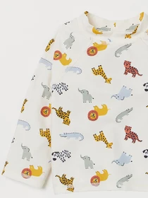 Одежда для пляжа H&M Лонгслів для плавання модель 50693 Фото