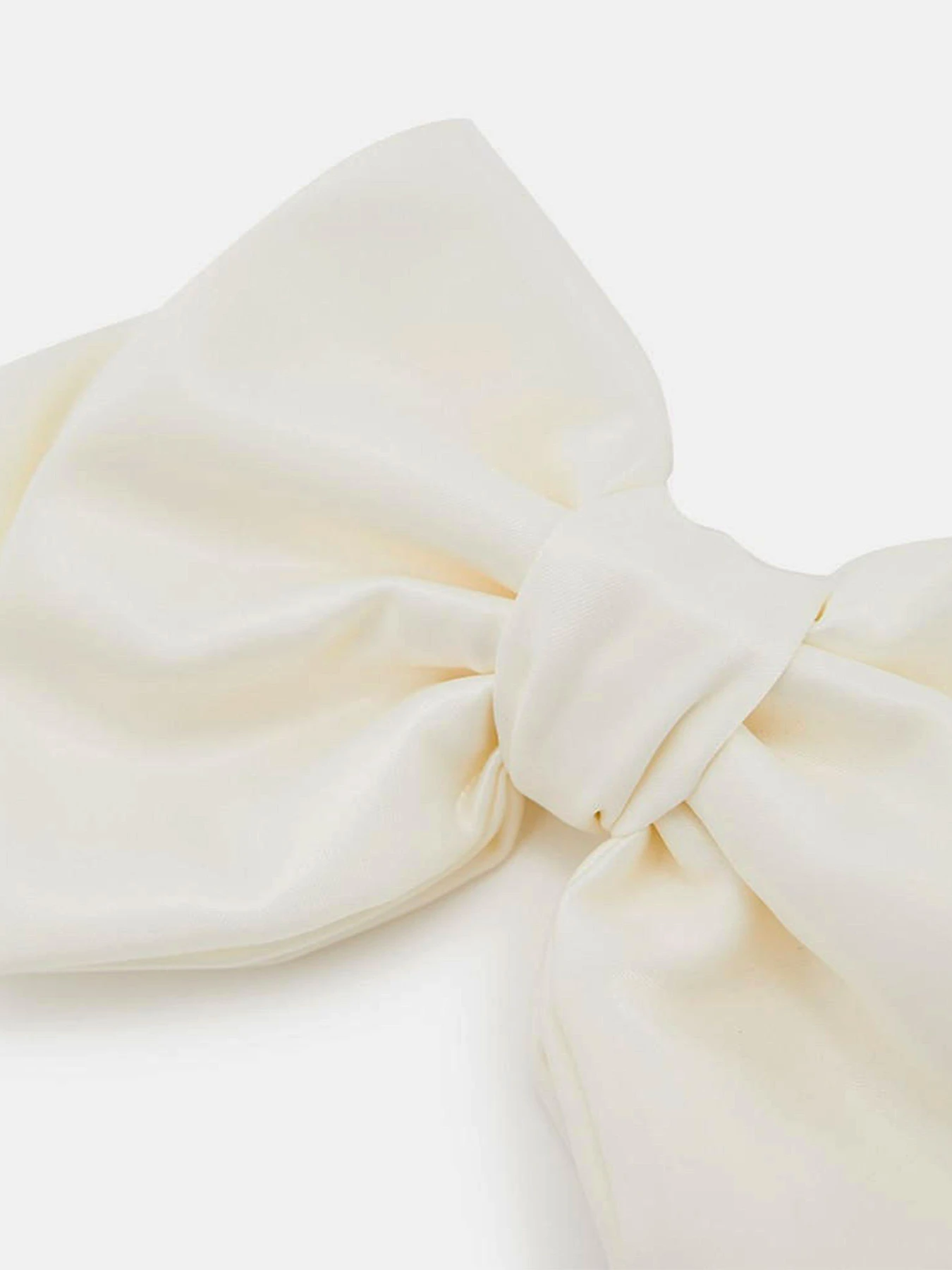 Большой белый бант. Luxury аксессуар для волос MyScarf модель mp169175 Большой белый бант. Luxury аксессуар для волос MyScarf модель mp169175 Фото