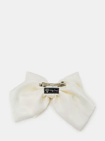 Большой белый бант. Luxury аксессуар для волос MyScarf модель mp169175 Фото