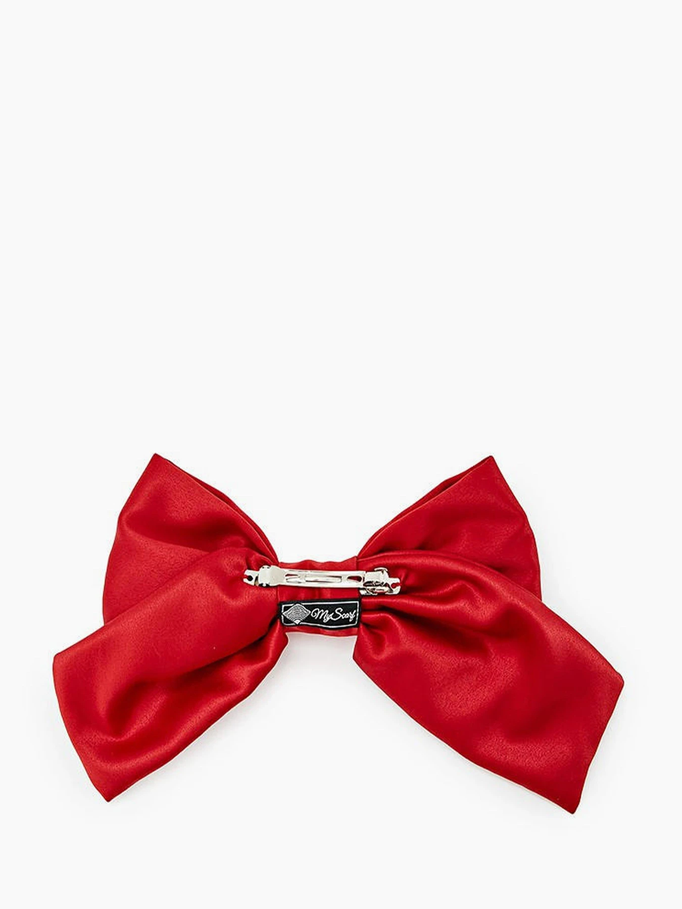 Большой красный бант. Luxury аксессуар для волос MyScarf модель mp196152 Фото