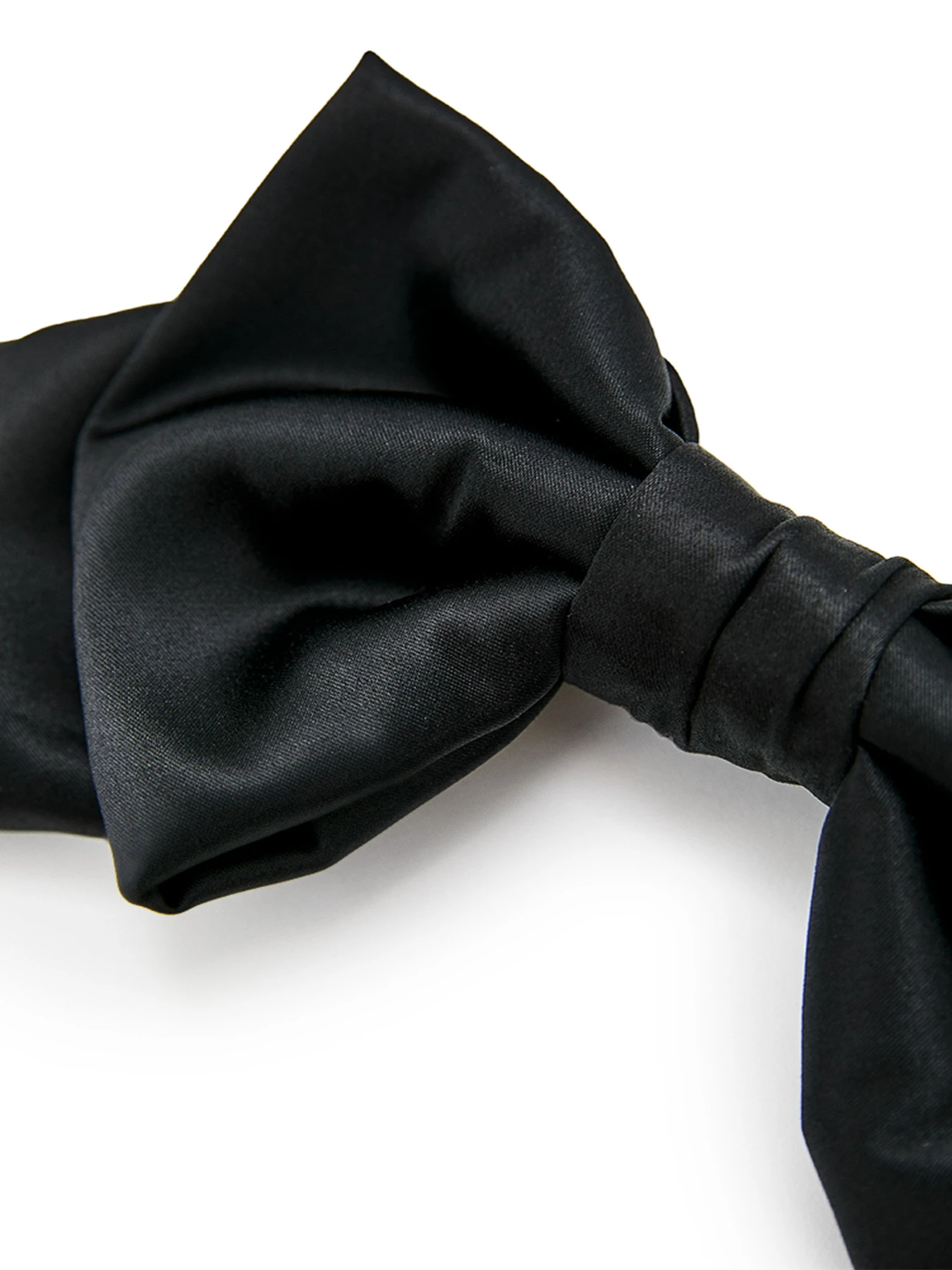 Великий чорний лук. Luxury аксесуар для волосся MyScarf модель mp196155 Великий чорний лук. Luxury аксесуар для волосся MyScarf модель mp196155 Фото
