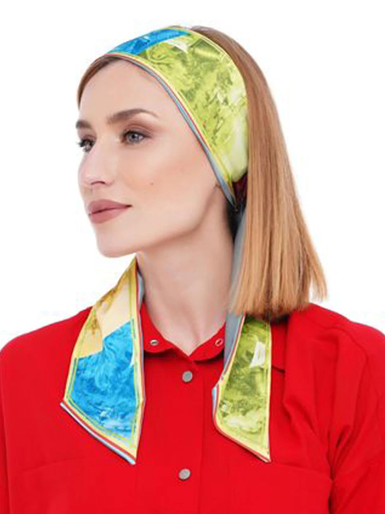Твилли, шарфик-галстук, шарф-лента с резинкой My Scarf MyScarf модель mp196373 Твилли, шарфик-галстук, шарф-лента с резинкой My Scarf MyScarf модель mp196373 Фото