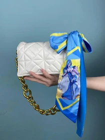 Твіллі, шарф-краватка, шарф-стрічка з гумкою My Scarf MyScarf модель mp196409 Фото