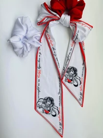 Резинка+твилли колекция Украина "Червона калына" MyScarf модель mp196416 Фото