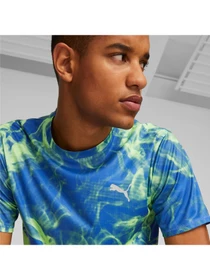 Футболки и поло PUMA Run Favorite Aop Graphic Tee модель 523268 Фото
