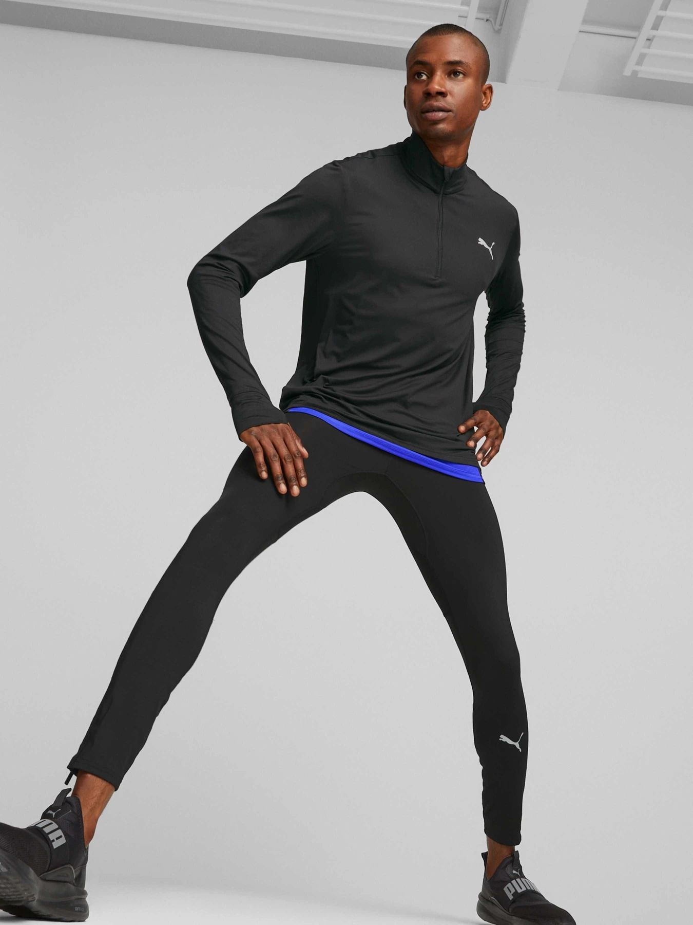 Брюки PUMA Run Favorite Long Tight M модель 523161 Брюки PUMA Run Favorite Long Tight M модель 523161 Фото