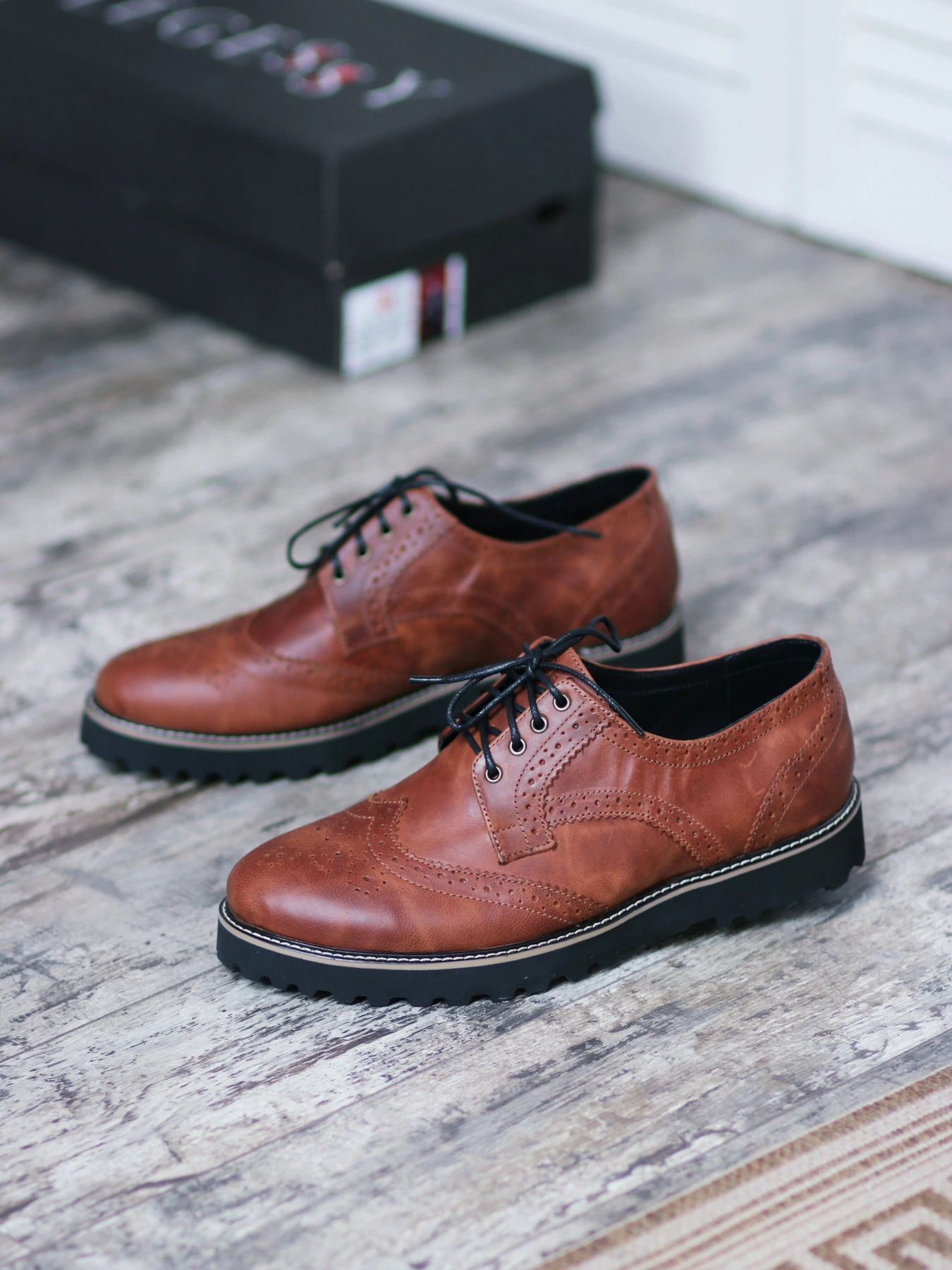 Туфли и лоферы Legessy модель ONYX_BROWN_B2 Фото