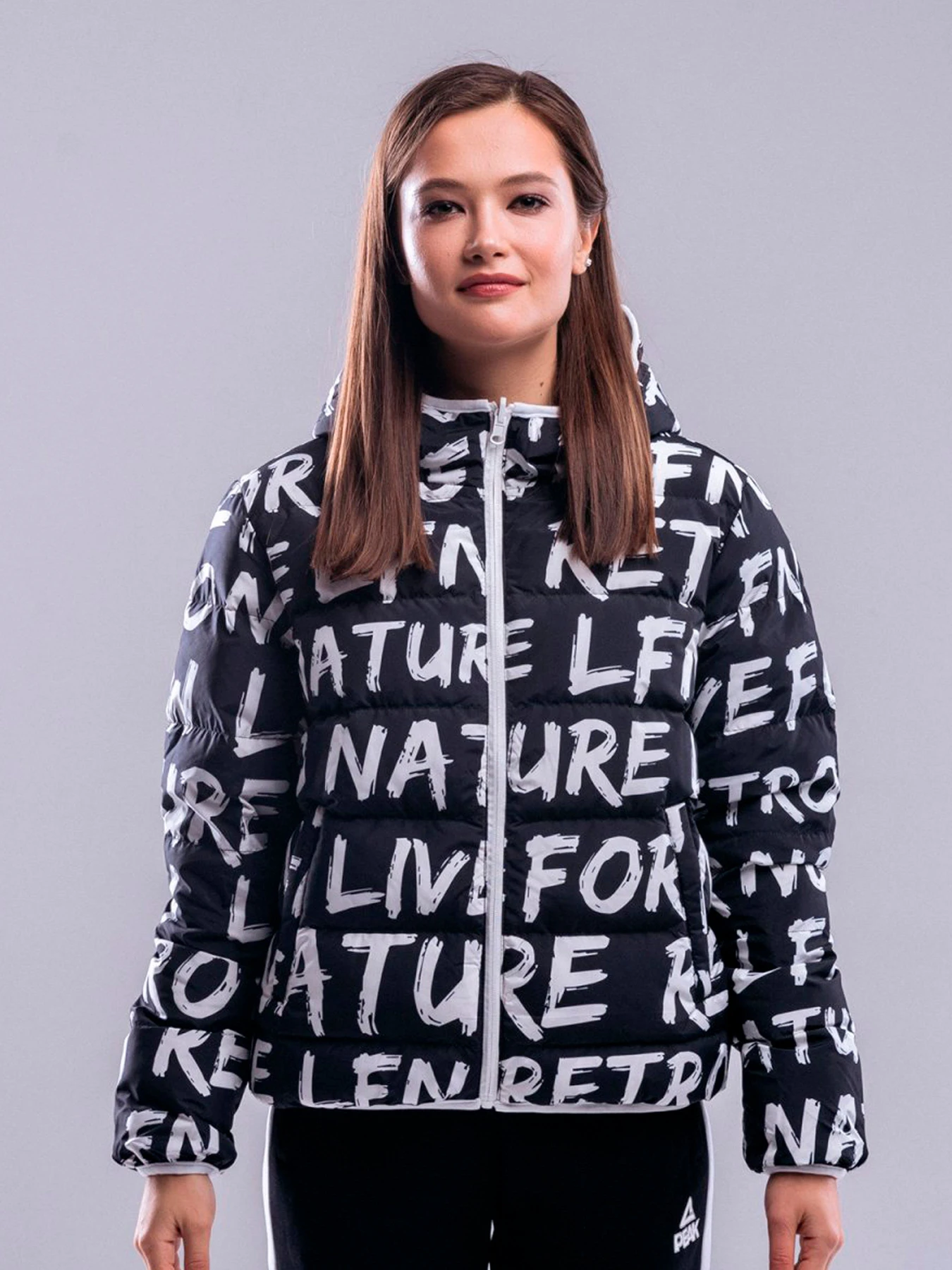 Куртки и дубленки Peak модель FW594028-BLA Куртки и дубленки Peak модель FW594028-BLA Фото
