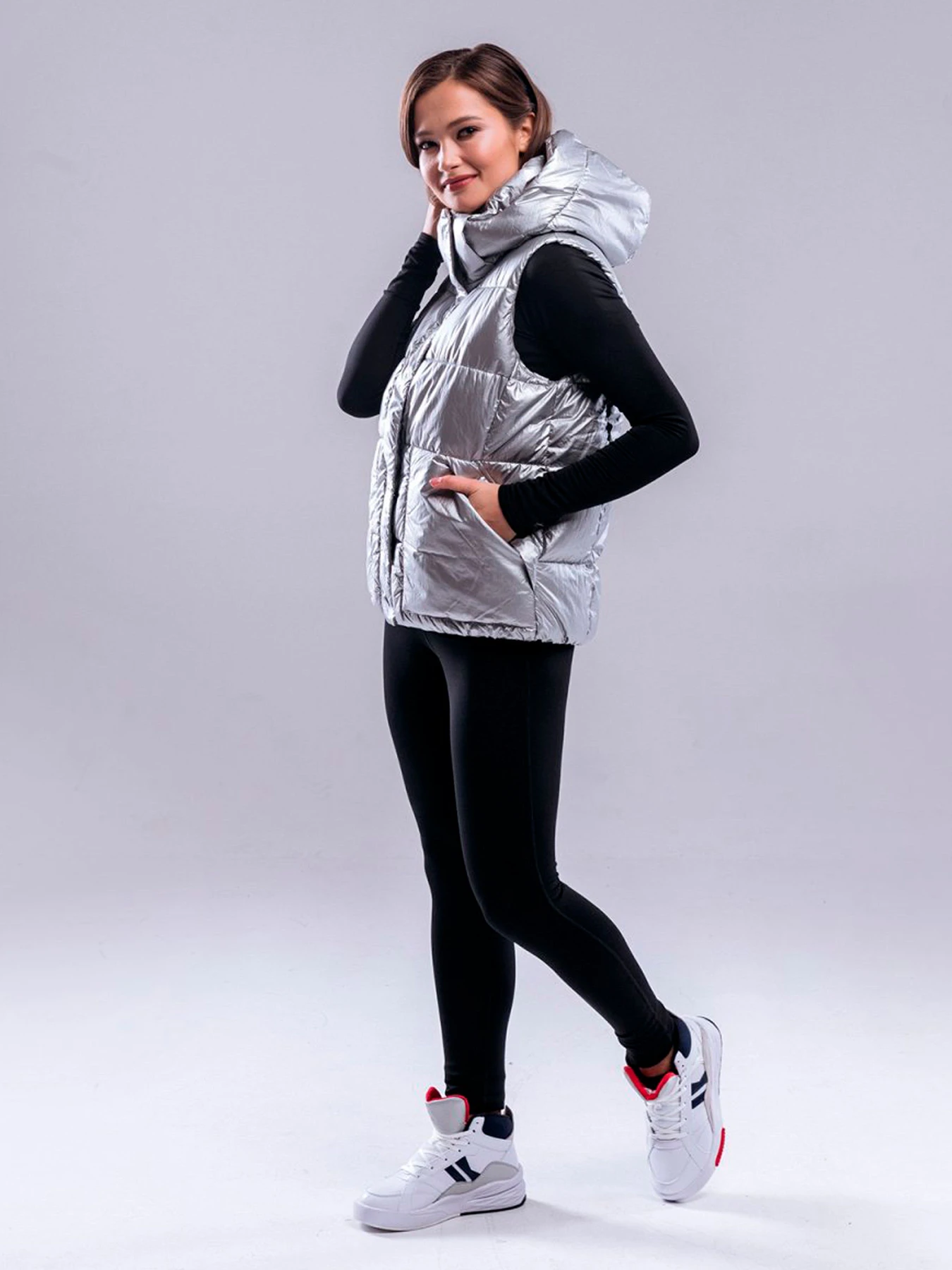 Куртки и дубленки Peak модель FW494038-SIL Куртки и дубленки Peak модель FW494038-SIL Фото