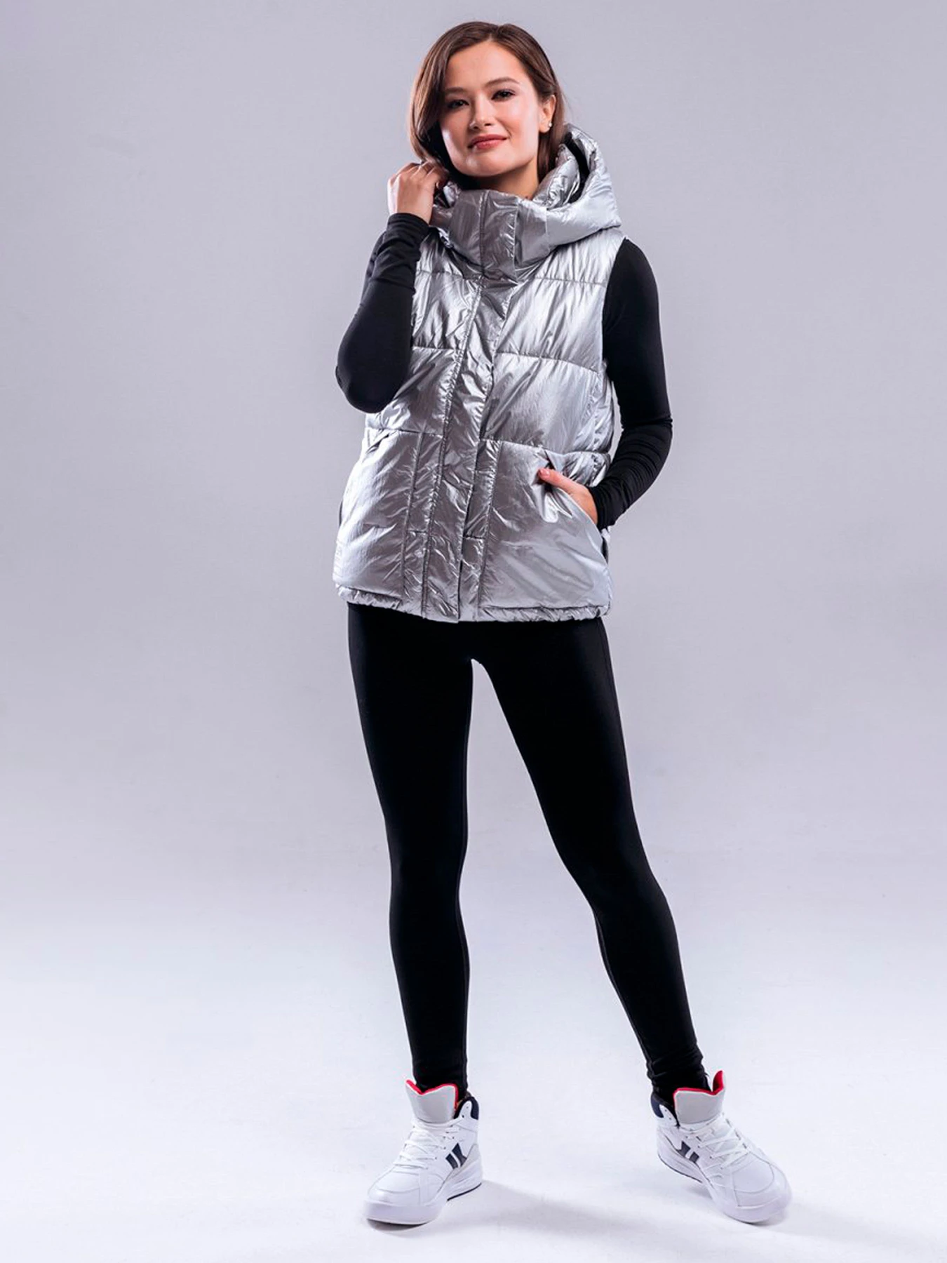 Куртки и дубленки Peak модель FW494038-SIL Куртки и дубленки Peak модель FW494038-SIL Фото