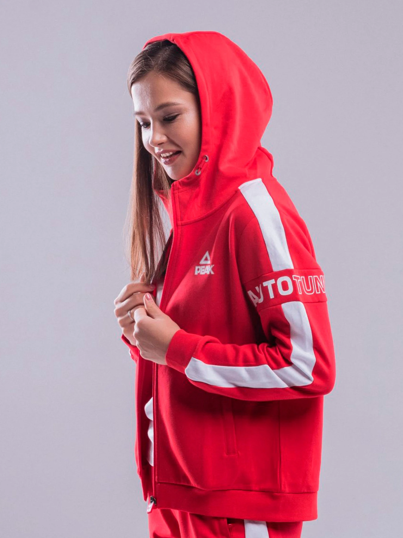 Худи и свитшоты Peak модель FWA01028-RED Худи и свитшоты Peak модель FWA01028-RED Фото
