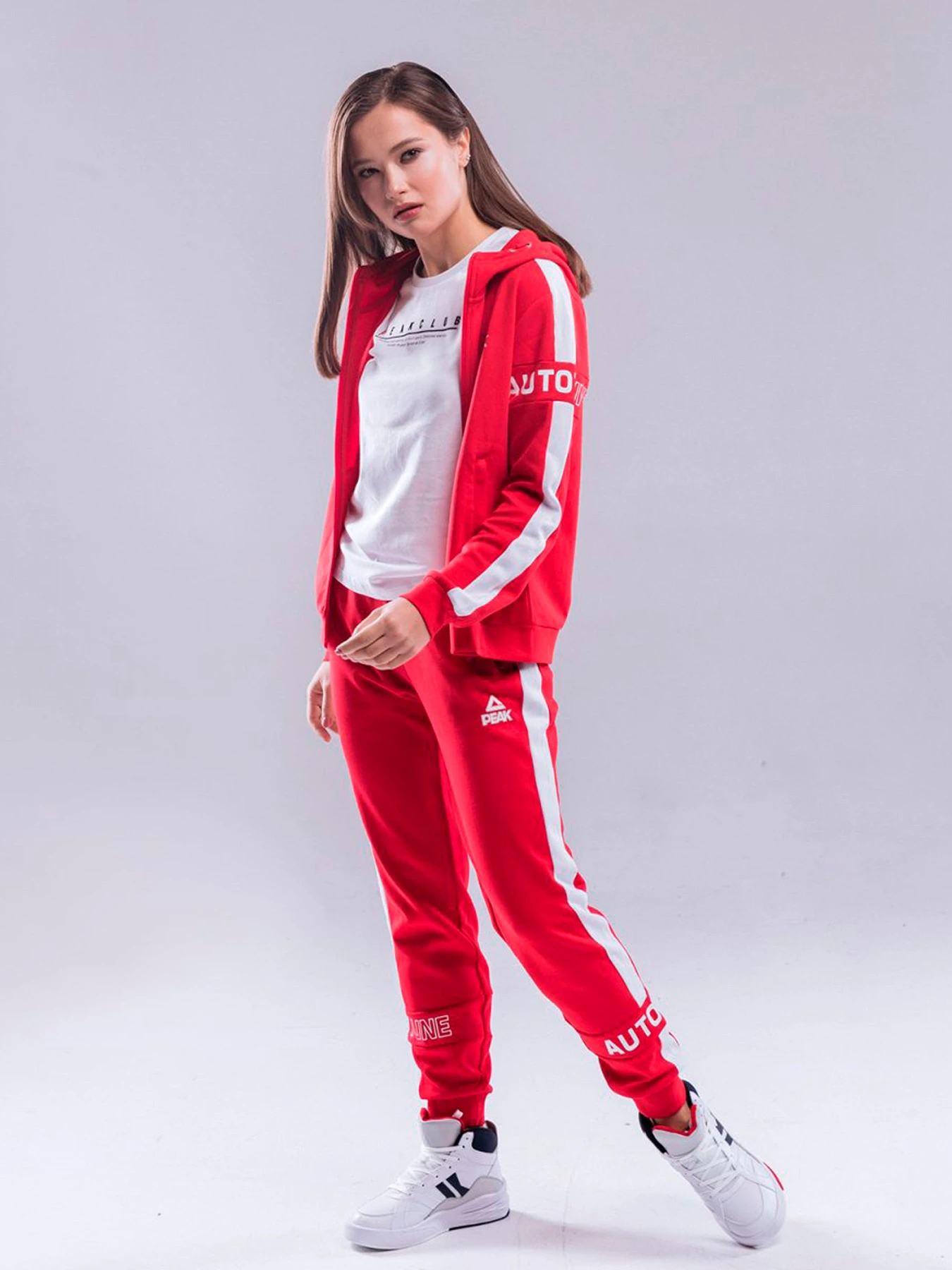 Худи и свитшоты Peak модель FWA01028-RED Худи и свитшоты Peak модель FWA01028-RED Фото