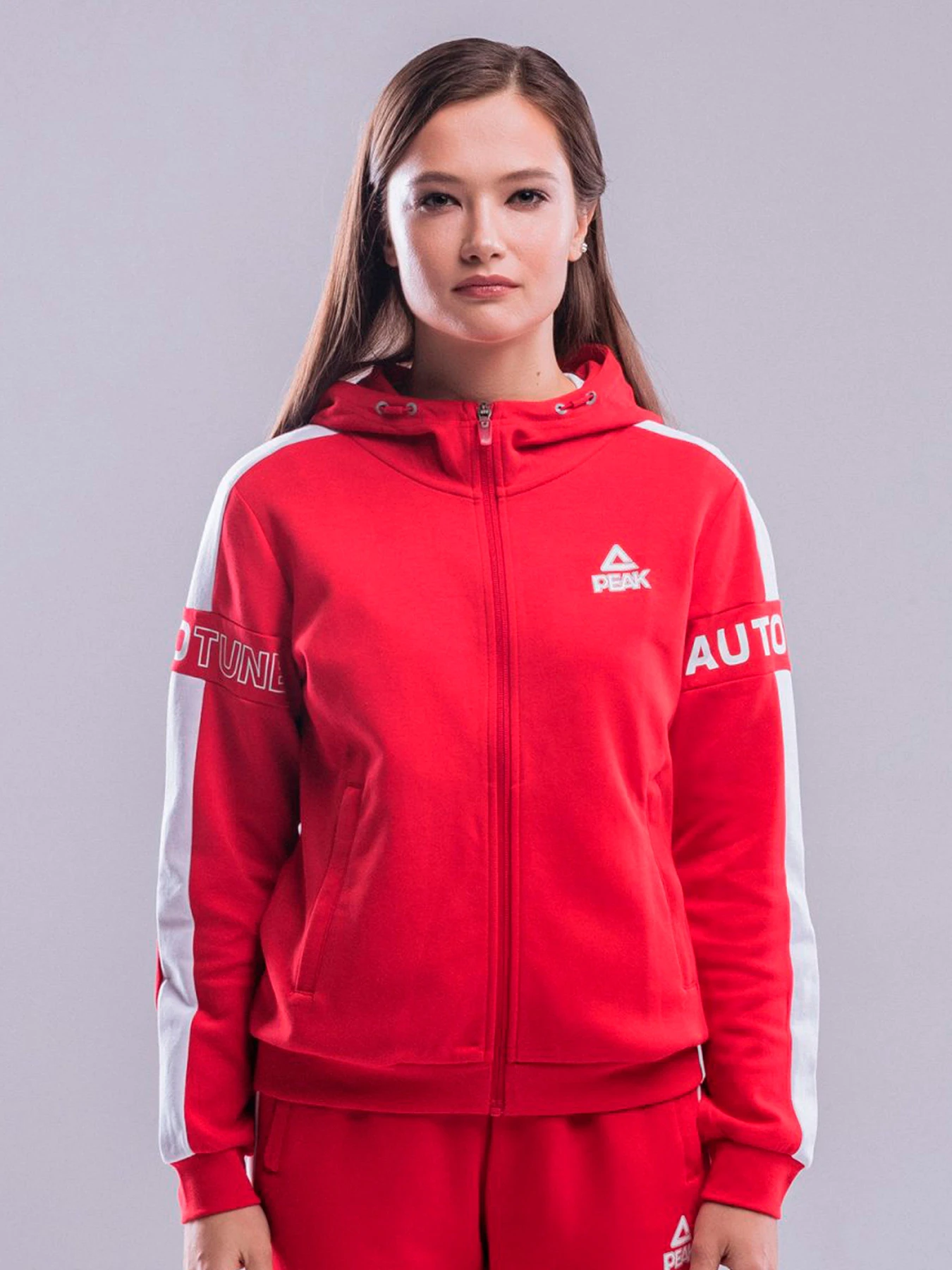 Худи и свитшоты Peak модель FWA01028-RED Худи и свитшоты Peak модель FWA01028-RED Фото