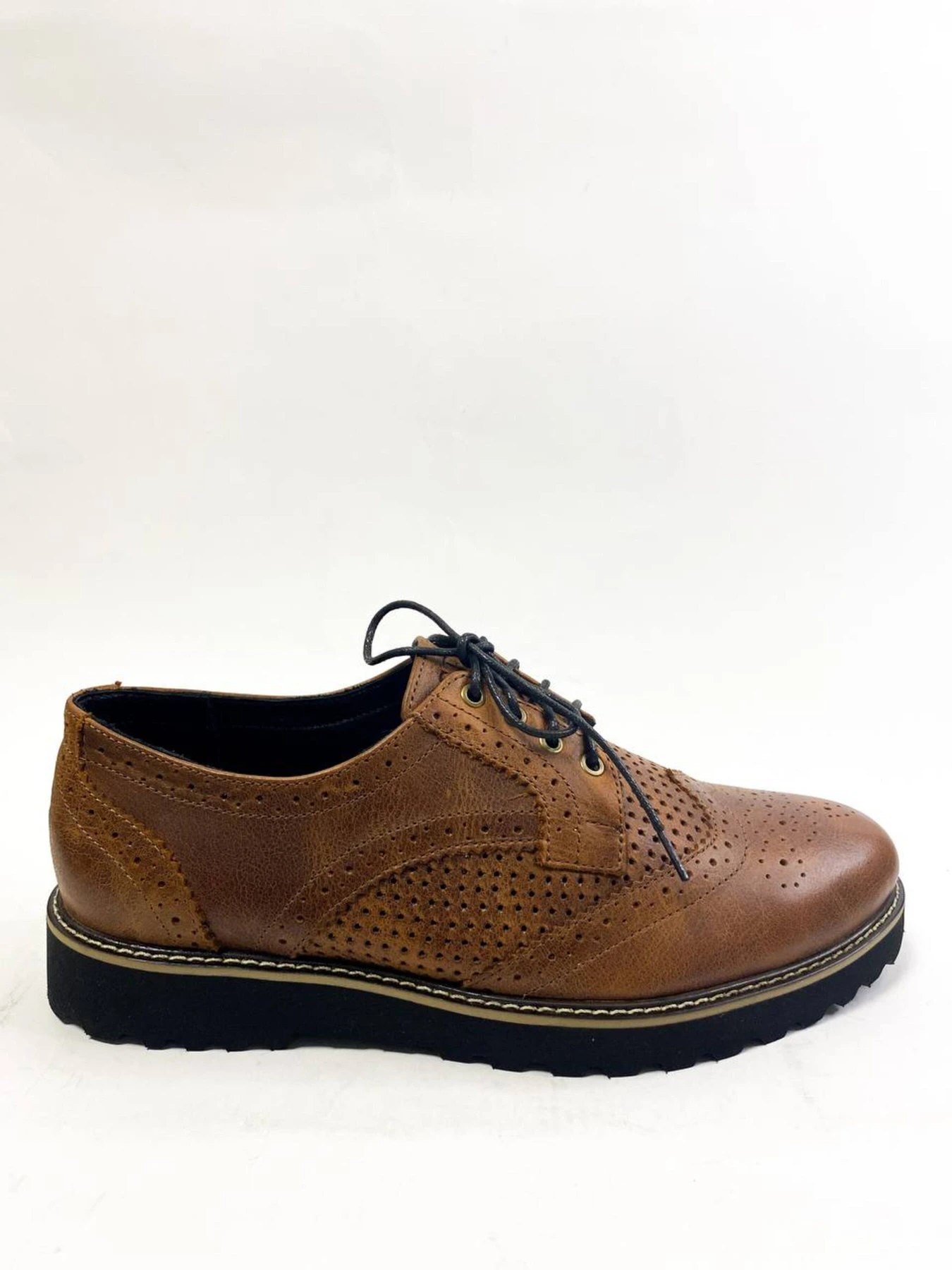 Туфли и лоферы Legessy модель ONYX_BROWN_PERF Фото