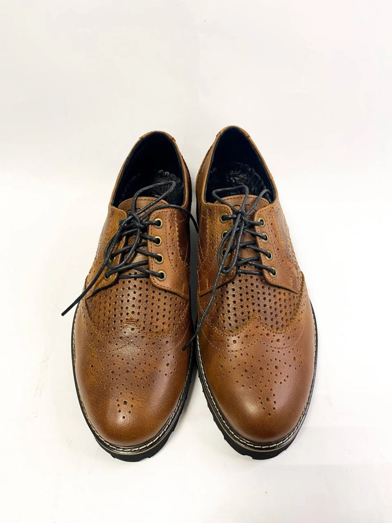 Туфли и лоферы Legessy модель ONYX_BROWN_PERF Фото