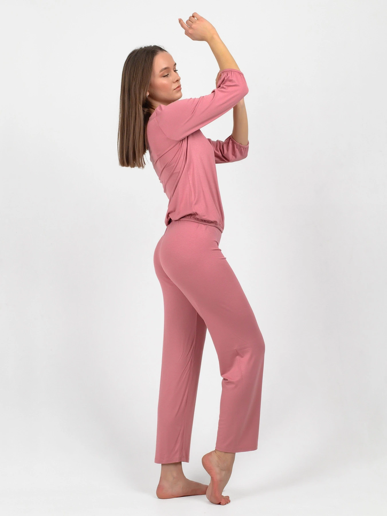 Одяг для дому та сну N.EL модель 1190-92_rose Одяг для дому та сну N.EL модель 1190-92_rose Фото