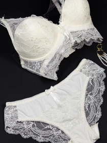 Нижнее белье ISSA Plus модель BL2-418_milk Фото