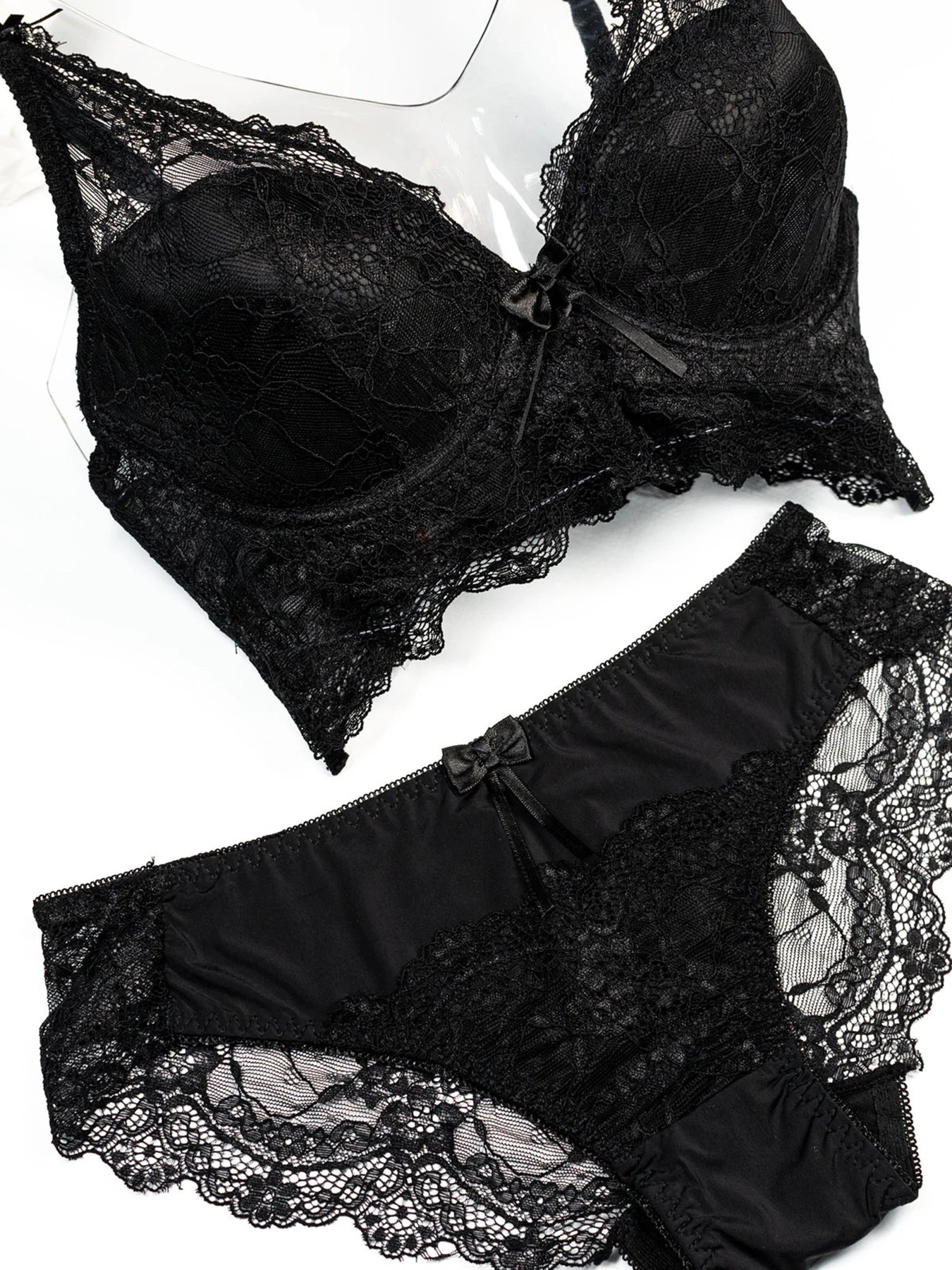 Нижнее белье ISSA Plus модель BL2-418_black Фото