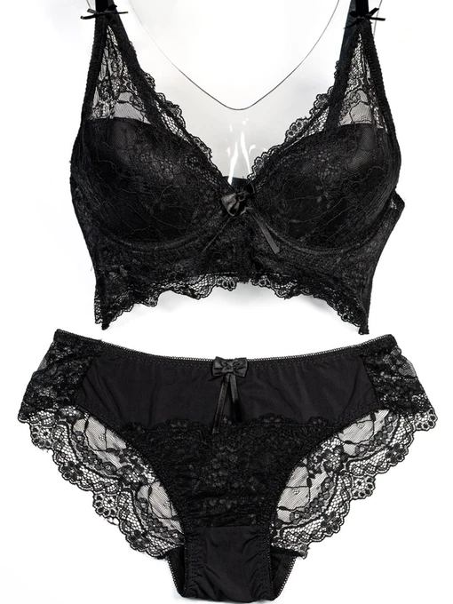 Нижнее белье ISSA Plus модель BL2-418_black Фото