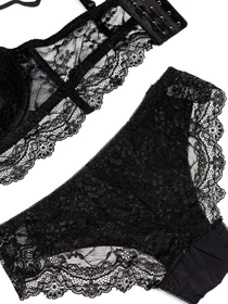 Нижнее белье ISSA Plus модель BL2-418_black Фото