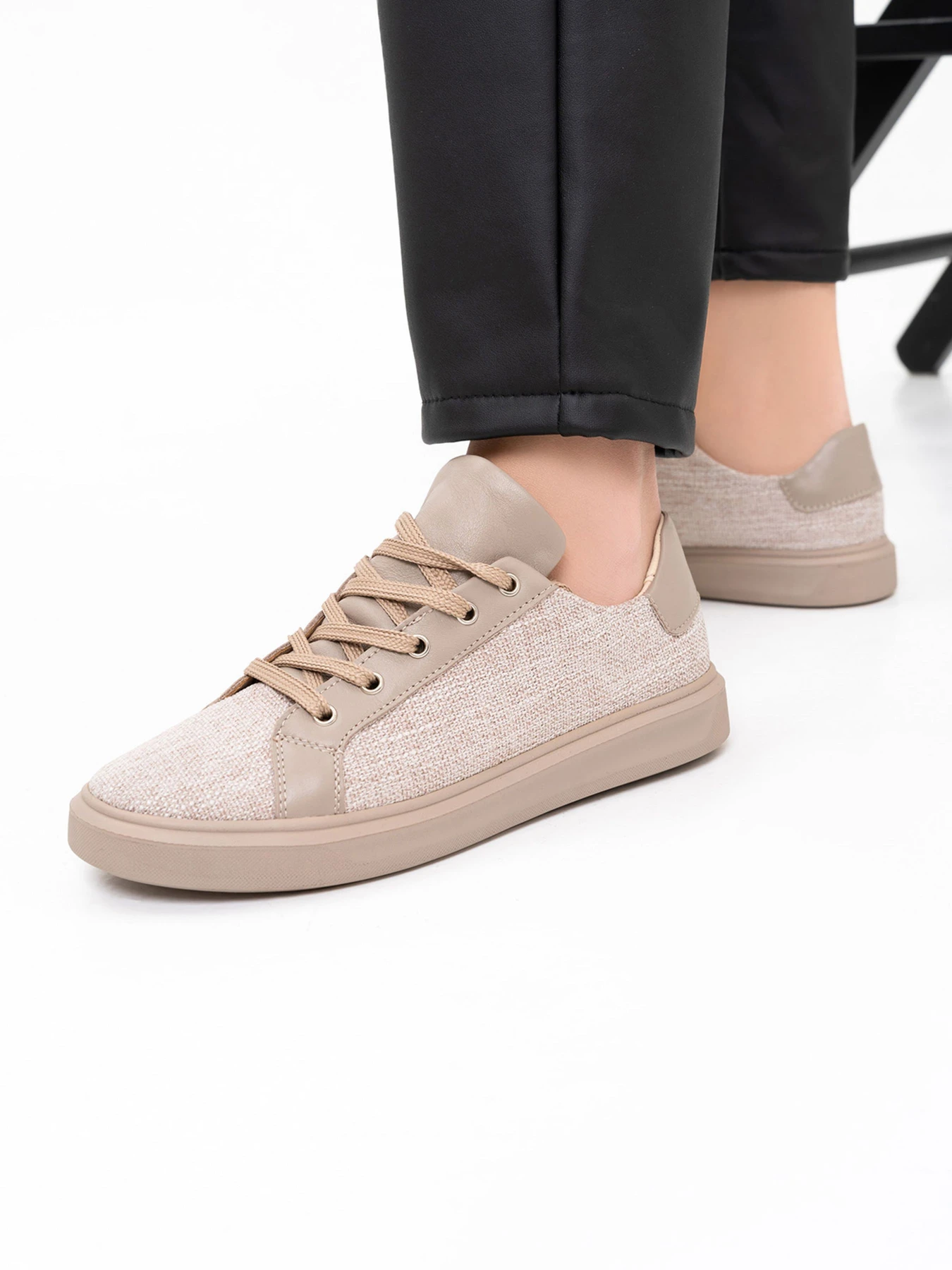Кеды ISSA Plus модель OB2-193_beige Фото