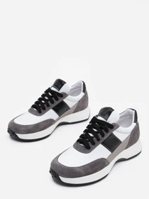 Кросівки ISSA Plus модель OB2-200_whitegrey Фото