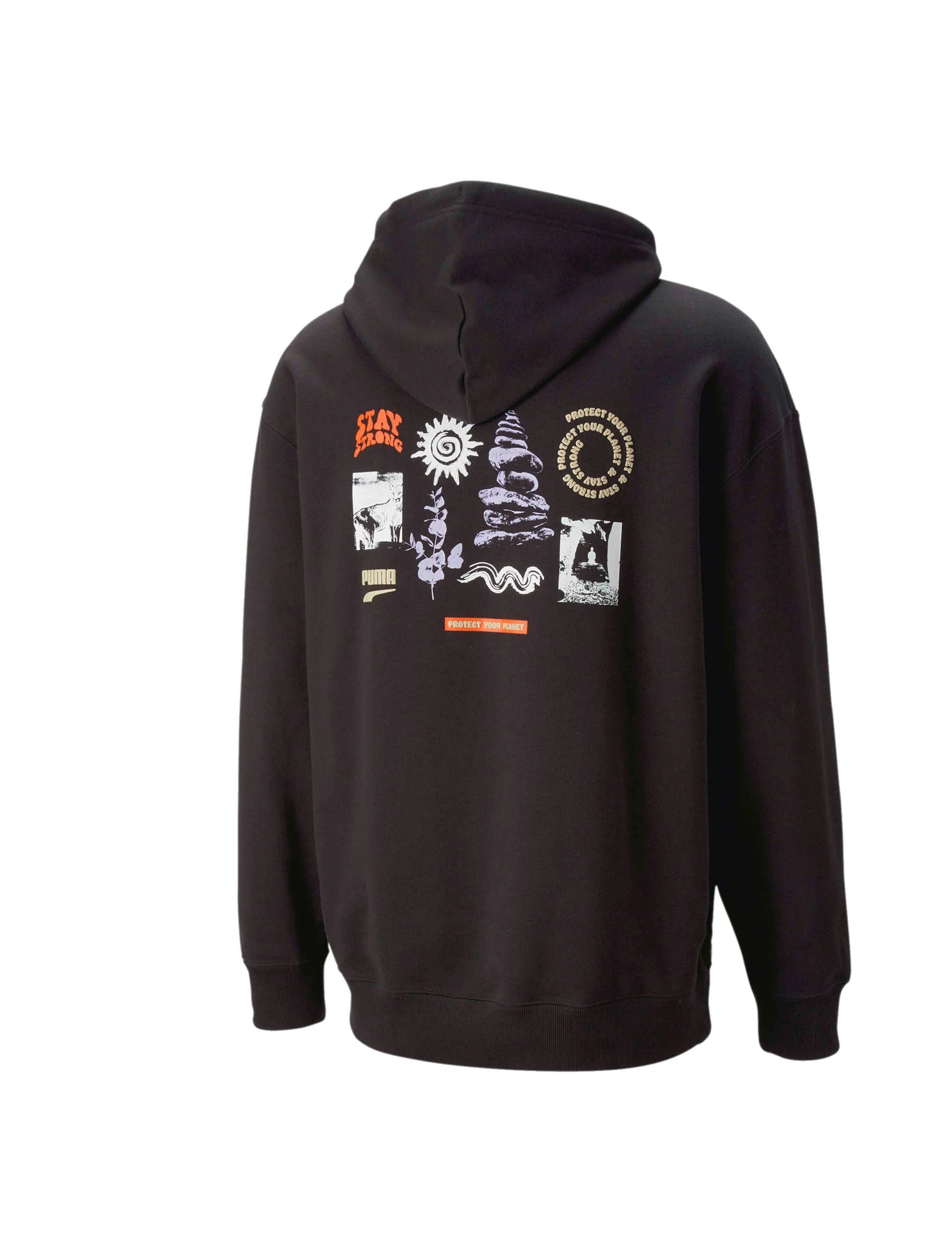 Худи и свитшоты PUMA Downtown Graphic Hoodie модель 539182 Фото