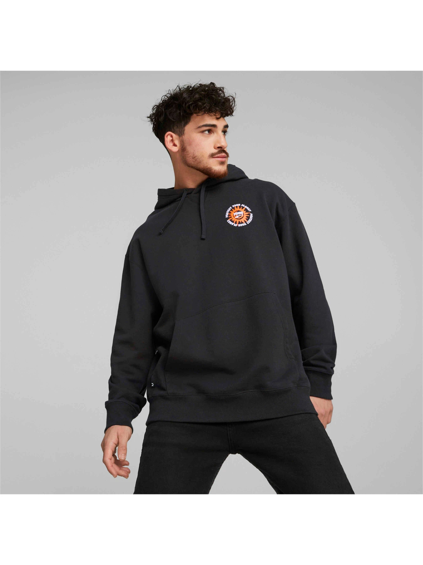 Худи и свитшоты PUMA Downtown Graphic Hoodie модель 539182 Фото