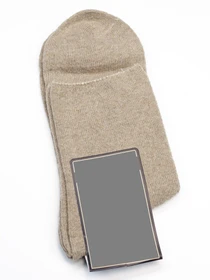 Носки и гольфы ISSA Plus модель GNS-215_beige Фото
