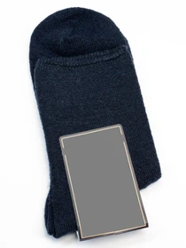 Носки и гольфы ISSA Plus модель GNS-215_darkblue Фото