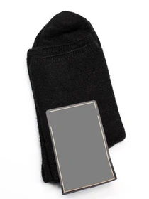 Носки и гольфы ISSA Plus модель GNS-215_black Фото