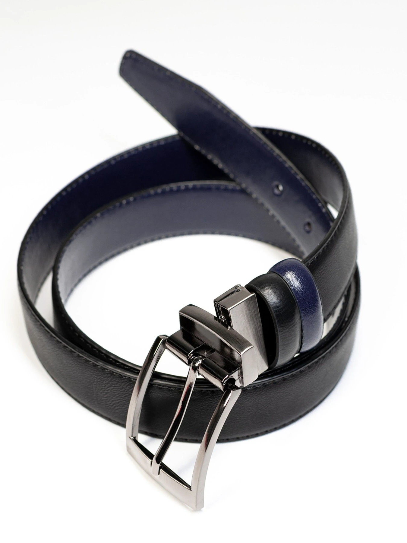 Ремені ISSA Plus модель R1-129_blackblue Фото