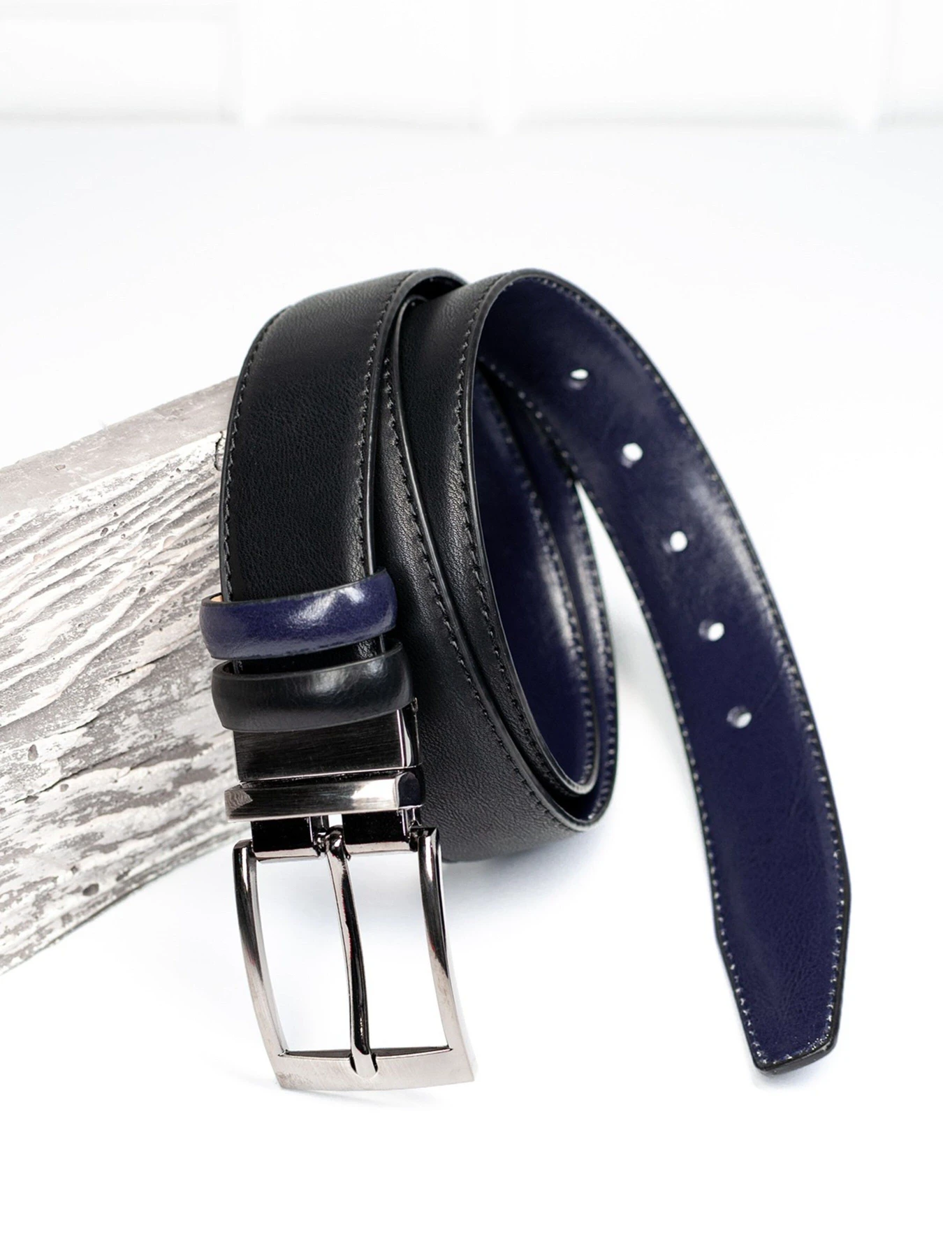 Ремені ISSA Plus модель R1-129_blackblue Фото