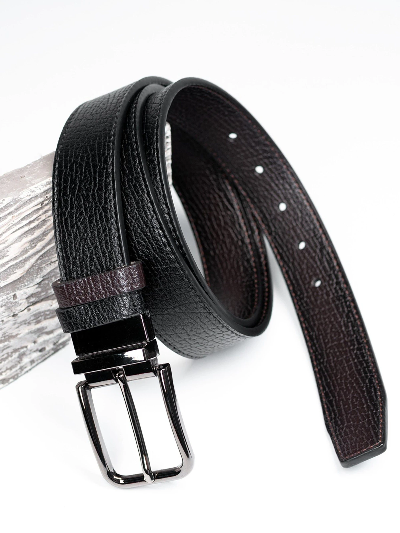 Ремни ISSA Plus модель R1-130_blackbrown Фото