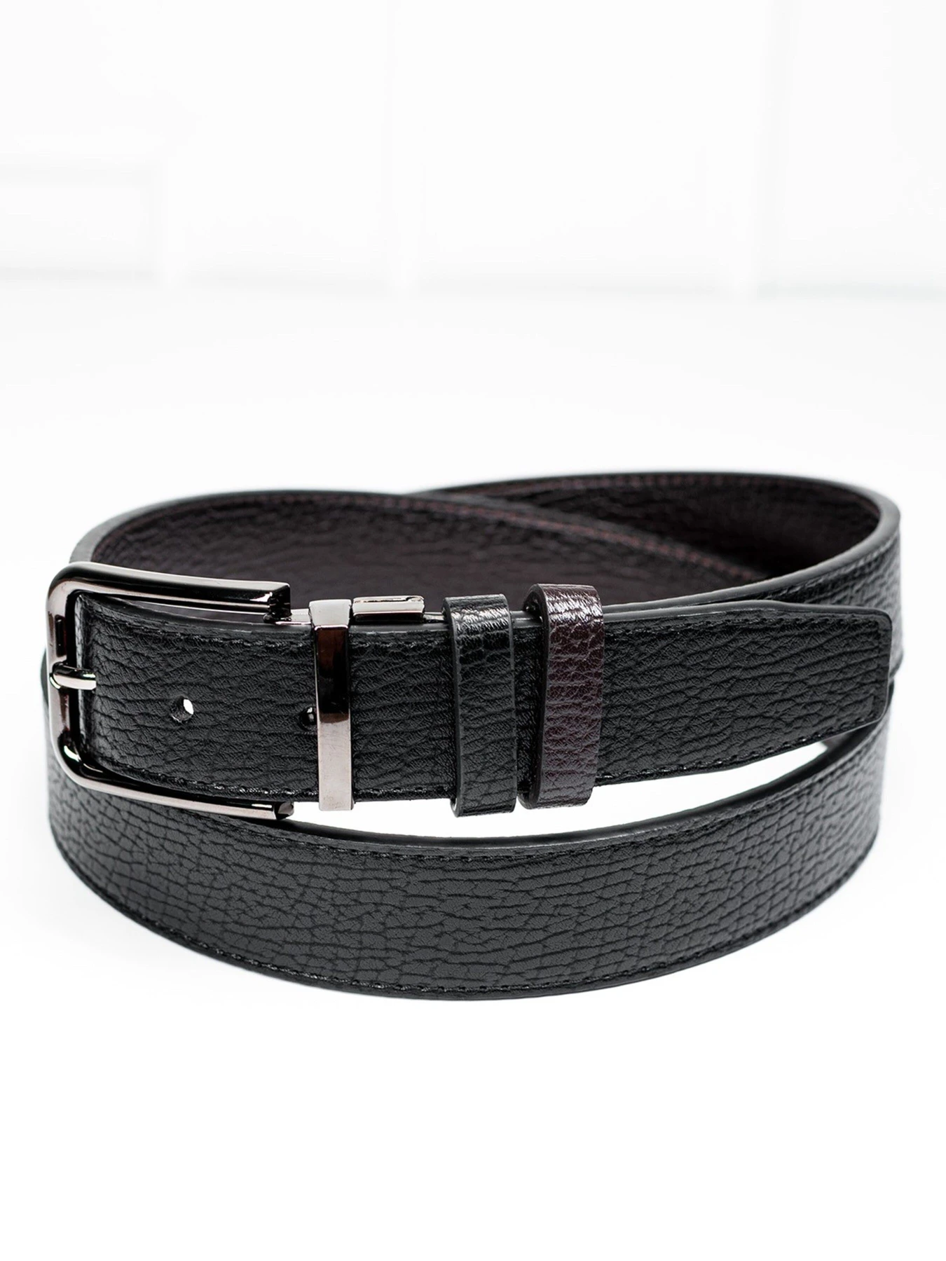 Ремни ISSA Plus модель R1-130_blackbrown Фото