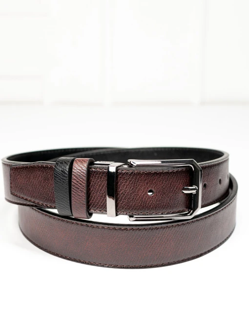 Ремені ISSA Plus модель R1-131_blackbrown Фото