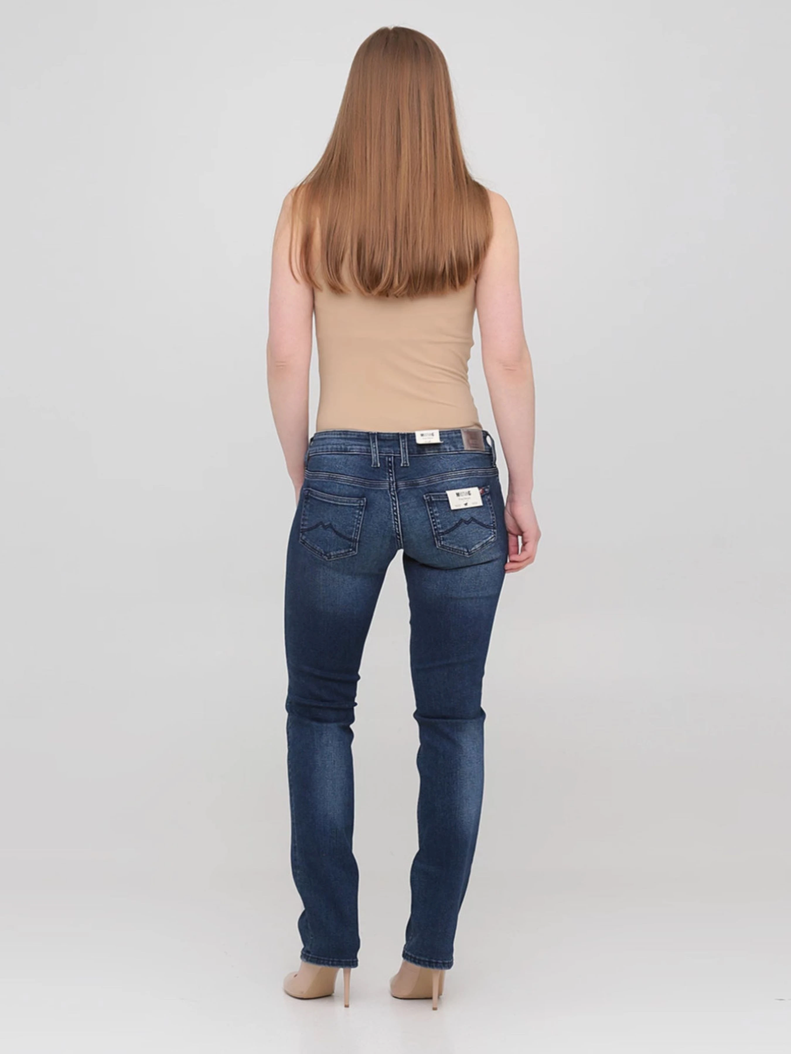 Бавовняні Жіночі Прямі джинси Mustang Jeans фото 2