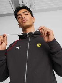 Куртки и дубленки PUMA Ferrari Race Hooded Swt Jkt модель 538164 Фото