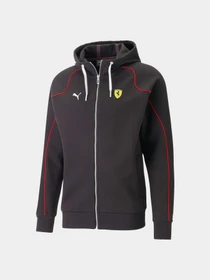 Куртки и дубленки PUMA Ferrari Race Hooded Swt Jkt модель 538164 Фото