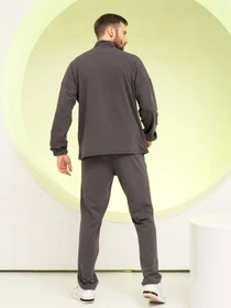 Костюмы ISSA Plus модель GN-517_darkgray Фото