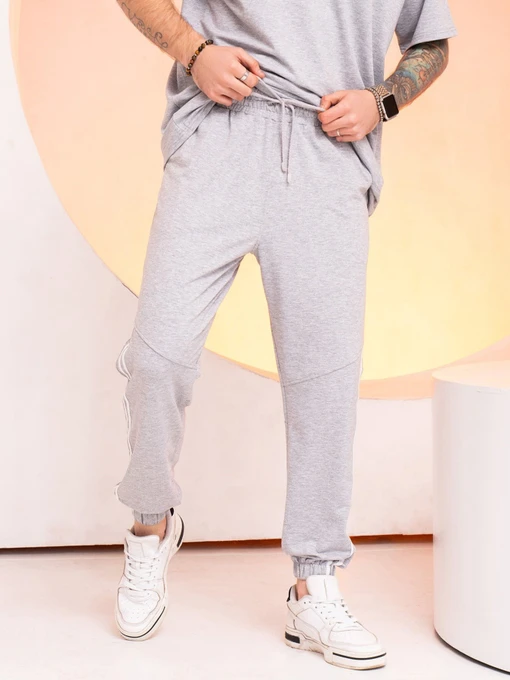 Брюки ISSA Plus модель GN-519_lightgray Фото