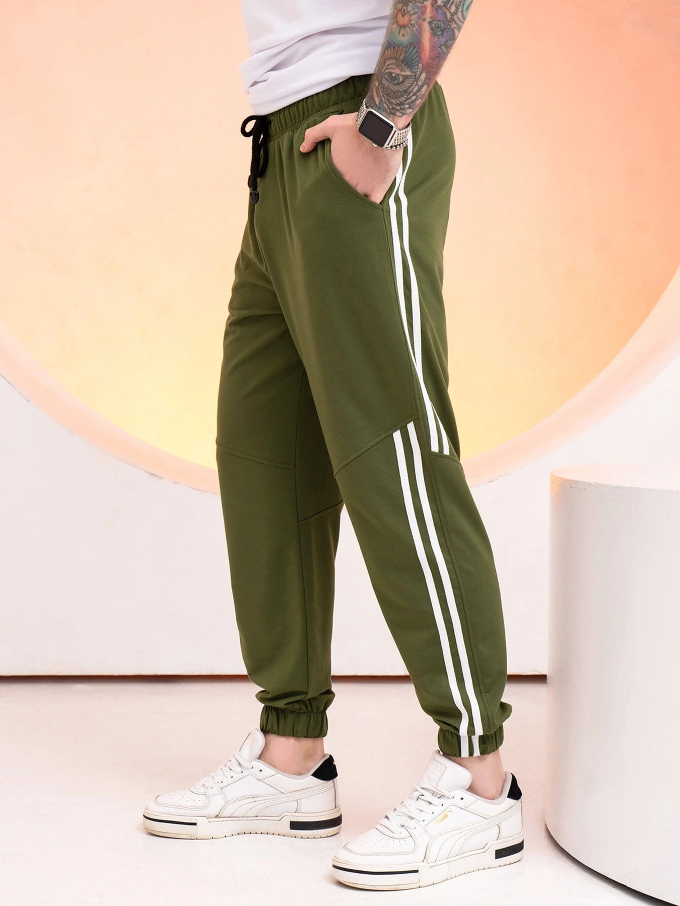 Штани ISSA Plus модель GN-519_khaki Штани ISSA Plus модель GN-519_khaki Фото