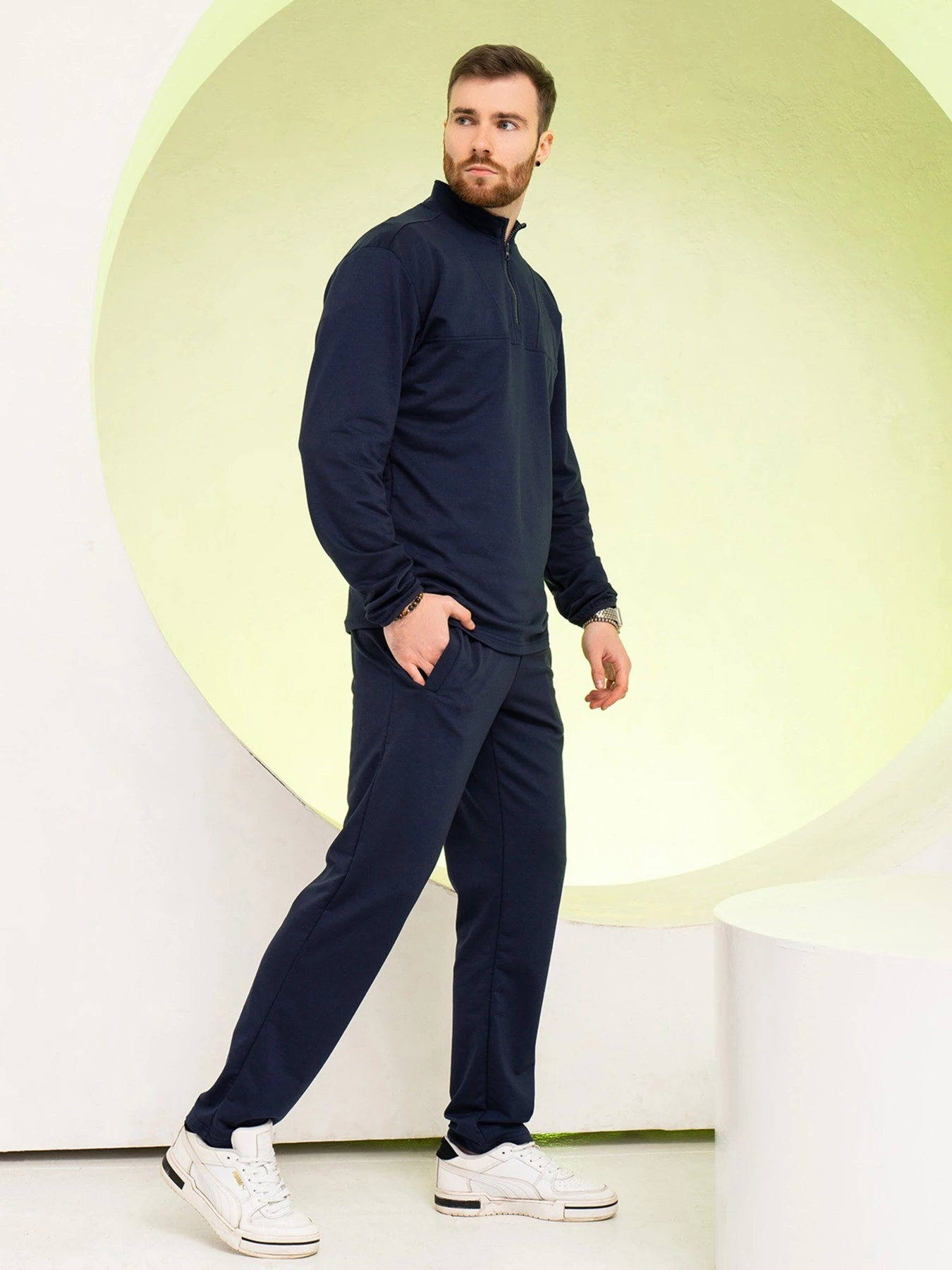 Костюмы ISSA Plus модель GN-521_darkblue Костюмы ISSA Plus модель GN-521_darkblue Фото