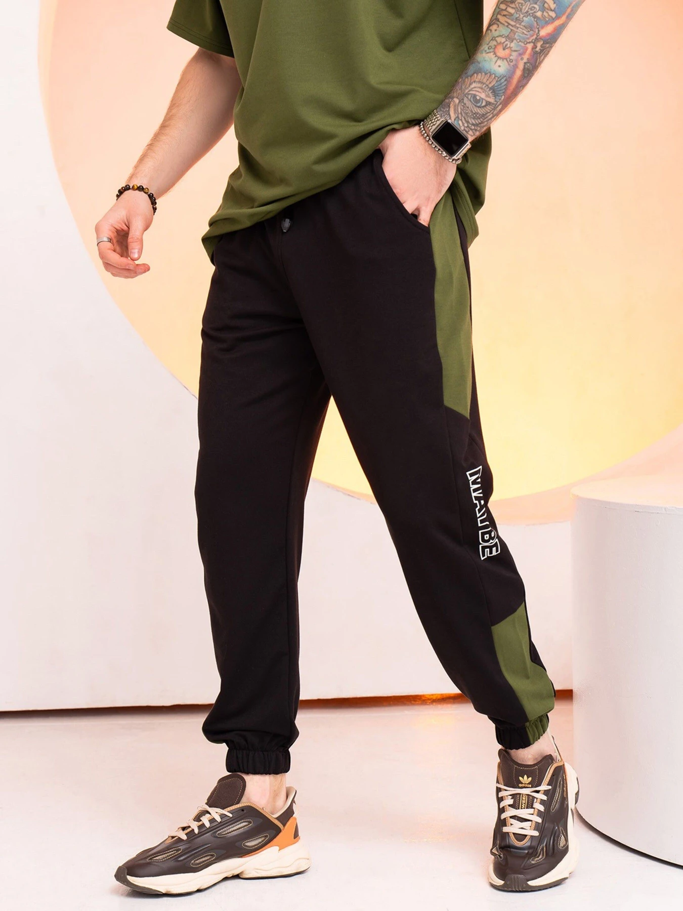 Штани ISSA Plus модель GN-524_black Штани ISSA Plus модель GN-524_black Фото