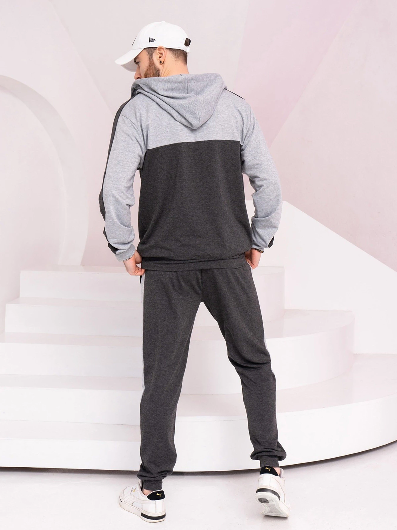 Костюмы ISSA Plus модель GN-525_grey Костюмы ISSA Plus модель GN-525_grey Фото